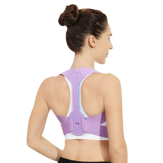 Corrector de postura para mujeres y hombres, Corrector de postura de enderezador de espalda superior para soporte de pecho de clavícula Sincero Ropa