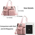 thumbnail image 7 of JUYGO Crossbody Bag for Women Nylon Waterproof Messenger Shoulder Purse Multi Pockets Tote Bag Lightweight Pocketbooks, 7 of 7