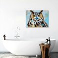 thumbnail image 6 of YILUYINQING Owl Wall Art Canvas Decor for Home, Bedroom, Kitchen 20x16in, 6 of 6