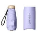 thumbnail image 5 of Mini Paraguas De Protección Solar Con Estuche Para Hombres Y Mujeres Paraguas Resistente Para Automóvil Morado Claro Sunnimix Cubierta de lluvia compacta, 5 of 8