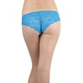 thumbnail image 5 of ToBeInStyle Junior Womens Pack of 6 Classic Cotton Blend Colorful Assorted Bikini Briefs, 5 of 8