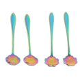 thumbnail image 1 of 2Pcs Flower Spoons Rainbow Stainless Steel Coffee Tea Mixing Ice Cream Spoon Macarena Cucharillas de café de flores, 1 of 8