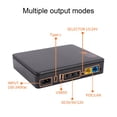 thumbnail image 4 of Mini UPS DC 12000mAh, Fuente De Alimentación De Respaldo Para Enrutadores Módems Cámaras De Seguridad USB Tipo C POE Mini UPS Con Salida Multivoltaje De 5V 9V 12V, 4 of 7