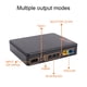 thumbnail image 4 of Mini UPS Batería De Respaldo Fuente De Alimentación Ininterrumpida USB Tipo C POE Salida De CC De Voltaje Múltiple Batería De 12000 MAh Para Cámara De Módem Enrutador, 4 of 7