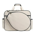 thumbnail image 1 of S SERENABLE Tennis Bag Pack Tennis Racquet Bag for Fitness Squash Racquets Tennis Racket White, 1 of 9