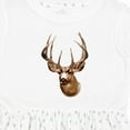 thumbnail image 4 of Inktastic Deer Head Hunter Girls Toddler Dress, 4 of 5
