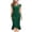 W-Green, variant on Summer Dresses For Women 2026 V Neck Sleeveless Asymmetrical For Flowy Party Outfit Elegant Wear One Size Yellow