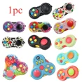 thumbnail image 1 of Juego de almohadilla antiestrés para aliviar el estrés, juguete mágico de escritorio para apretar, juguetes con mango, llave de regalo de descompresión, accesorio para teléfono móvil, 1 unidad3800, 1 of 3