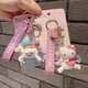 thumbnail image 2 of LLavero de dibujos animados Sanrio para niños, Hello Kitty Melody Cinnamoroll Doll, llavero Kawaii, accesorios, colgante de coche, regalo, 2 of 4