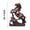 Black, variant on Wooden Horse Figurine Ornament Solid Horse to Success - Handicraft Decor for Living Room Home Office and Feng Shui Luck