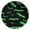 Black Halloween Bats, variant on Black Halloween Bats with Green Round Blanket,Comfortable Soft Flannel Throw Blanket,All Season,Warm Lightweight Blankets for Sofa Bed Couch Living Room Chair 47"x47"