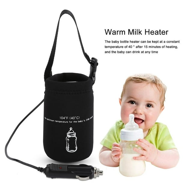 Mgaxyff Milk Warmer,Portable Quickly Baby Milk Travel Cup Heater DC 12V
