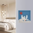 thumbnail image 4 of Yayeee Toggle Light Switch Wall Plate 3-Gang 6.37"x4.48" Decorative Outlet Cover, Snow Mountain, 4 of 7