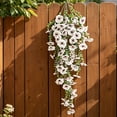 thumbnail image 2 of Artificial Petunia Hanging Vines Fake Silk Flowers for Outdoor Wall Porch Balcony, 2 of 7