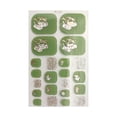 thumbnail image 2 of Women Fashion Fashion Foot Nail Sticker Gradient Gold Pink Foot Nail Sticker, 2 of 3