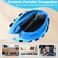 thumbnail image 3 of WOWLAND 3FT Toddler Trampoline with Handlebar for Age 1-6, Max Load 220LBS 36'' Indoor Mini Trampoline for Kids, Small Trampoline for Toddlers, Noise Free, Quick Assembly, 3 of 7