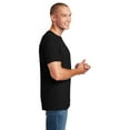thumbnail image 4 of Gildan Men's Short Sleeve Crew T-Shirt - 100 Cotton, Black, Sizes S-3XL, Crafting Tee, 4 of 5