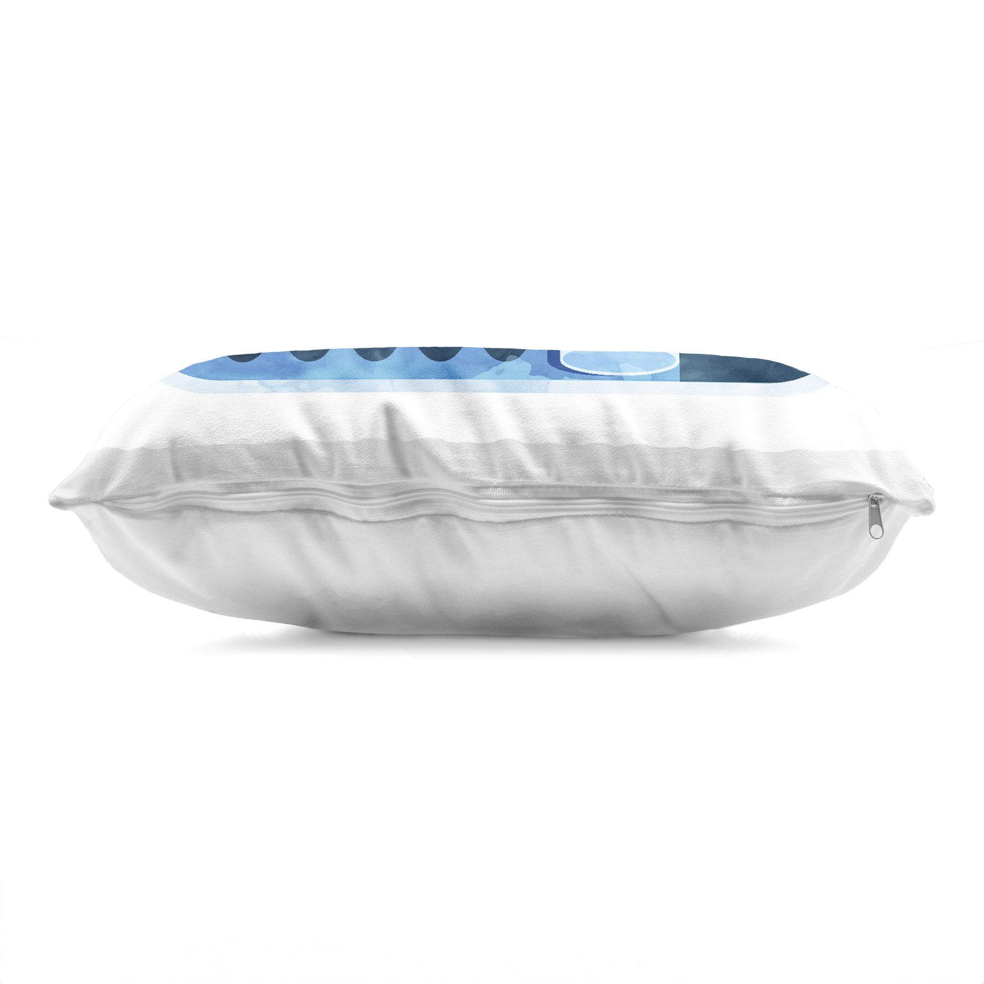 Stupell Industries Retro Blue Sardine Tin Decorative Printed Throw Pillow, design by Daphne Polselli