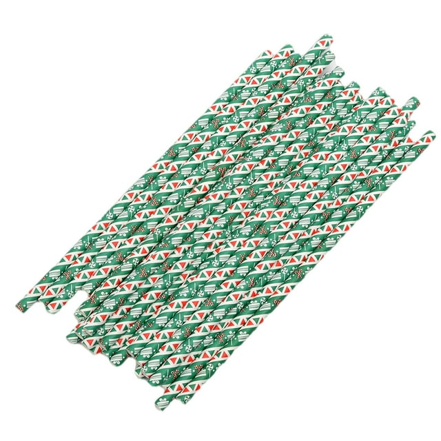 s de papel navideñas, decoración navideña, tubo de , para beber, favores de desechables para , restaurantes E