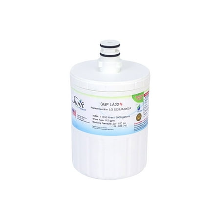Swift Green Filters SGF-LA22 Rx Replacement Water Filter for LG LT500P,5231JA2002A, 46-9890,EFF-6005A - 1 Pack