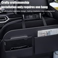 thumbnail image 2 of Large Capacity Adjustable Car Storage Box Backseat Trunk Organizer PU Leather L9 D4W8, 2 of 9