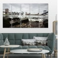 thumbnail image 1 of Skyline avec Ponts Brooklyn Manhattan - Grande Impression sur Toile de Paysage Urbain, 1 of 4