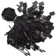thumbnail image 1 of Renashed Hang Tag String Negro 1000 piezas Nylon Snap Lock Pin Loop Fastener Hook Ties Fácil y rápido de colocar ShuxiuWang 1327533083447, 1 of 5