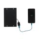 thumbnail image 5 of Cargador de teléfono USB con panel solar de 5 W y 5 V, alta tasa de conversión, protección contra sobrecarga, IP65, impermeable, de emergencia, 5 of 8