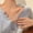 Style B, variant on Korean-Style Titanium Steel Pearl Bow Necklace Luxury Niche Sophisticated Charm Ultra-sparkling Micro-set Zirconia Pendant Choker Necklace