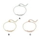 thumbnail image 3 of Sonducket Pulseras de circón con forma de mimbre, brazalete con purpurina, accesorio de moda, cadena de rama para banquete de boda, fiesta, Ropa, zapatos y accesorios Miscelánea Oro blanco, 3 of 6