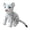 White, variant on yotijay Plush Leopard Toy Plush Doll Soft Birthday Gifts Home Decoration Bedroom Stuffed 23cm