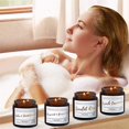 thumbnail image 6 of 1 Set of Candles Clearance! Smokeless Aromatherapy Candle Tea Color Glass Fragrance, 6 of 7