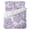 Purple, variant on Twin Size Duvet Cover 4 Piece Bedding Set Coastal Slate Blue Sea Shells Starfish Bed Sheet Sets Soft Microfiber Comforter Cover with Flat Sheet 2 Pillow Shams