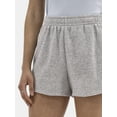thumbnail image 5 of No Boundaries Soft Fleece Shorts, 1 or 2-Pack, Women’s, 5 of 6