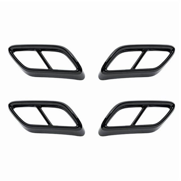 4x Car Rear Exhaust Pipe Muffler Tip Cover Trim for Golf 8 MK8 Accessories 2020 2021