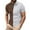 Brown, variant on Wancir 2025 Fashion Mens Shirts Men's Pullover Button Printing Short Sleeve Turndown Collar Shirt Top Blouse