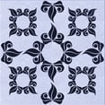 thumbnail image 1 of Ahgly Company Machine Washable Indoor Square Transitional Lavender Blue Area Rugs, 7' Square, 1 of 7