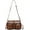 Brown, variant on Women's Y2K Purse,Red Shoulder Bag Leather Studded Bag Burgundy Hobo Bag Designer Handbags Multi-Pocket Top-handle