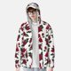 thumbnail image 2 of Balery Rose Flowers Sudadera ligera de manga larga con capucha y protección solar UPF 50+ para hombre y mujer, ideal para pesca y running-XX-Large, 2 of 7