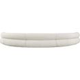 thumbnail image 3 of Meridian Furniture Bale 202" Cream Chenille Fabric 5 pc. Modular Sectional, 3 of 12