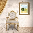 thumbnail image 3 of Borges, Victoria 25x32 Gold Ornate Wood Framed with Double Matting Museum Art Print Titled - Valley Breeze I, 3 of 4