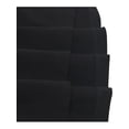 thumbnail image 6 of Sunny Fashion Girls Dress Black Side Patch Pocket Long Sleeve Soft Casual Minimalist Daily Wear Kids Attire 8 Years, 6 of 6