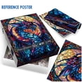 thumbnail image 4 of Vidrieras Jigsaw Puzzle IdeaBazar Fantasy Dragon, 1000 unidades, 4 of 7