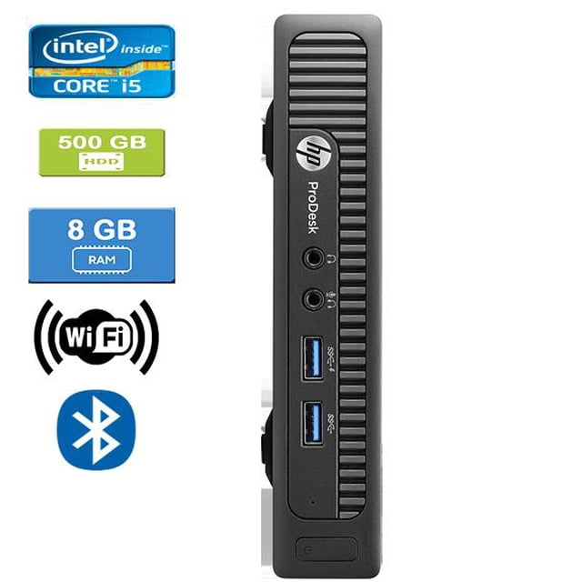 Remis à Neuf : HP 600 G1 MINI Intel Core I5-4590T 2,00 GHz, 8 Go, 500 Go HDD, Win 10 Home