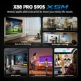 thumbnail image 3 of X88PRO X5M Android TV Box, 4-Core Processor, 4GB RAM 64GB ROM, Android 11, Wi-Fi 6, BT5.2, 4K Ultra HD, HDR10+, Voice Remote Control, 3 of 9