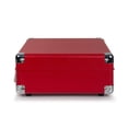 thumbnail image 4 of Crosley Cruiser Deluxe Stereo Bluetooth Portable Suitcase Record Player with 3-speed Turntable - Red - CR8005D-RE, 4 of 5