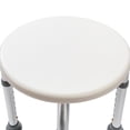 thumbnail image 7 of Ktaxon Adjustable Bath Stool Shower Seat Tub Chair Round for Bathroom White, 7 of 7
