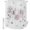 Pink, variant on Small Stall Shower Curtain 36x78 Inch Narrow Half Size Pink Chic Floral Bath Curtains Bathroom Decor, Spring Flower Garden Farmhouse Waterproof Fabric Shower Curtain Set with Hooks 36 Inch