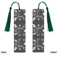 thumbnail image 2 of Kdxio I Love Coffee Print Metal Tassel Bookmarks,Perfect Gift for Art Lovers and Bookworms Metal Bookmarks for Women, 2 of 8