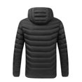 thumbnail image 3 of jsaierl Men Women Heating Jacket Heated Coat 5 Heating Area USB Charging Jackets Outdoor Warm Heated Clothing for Riding Skiing, 3 of 8